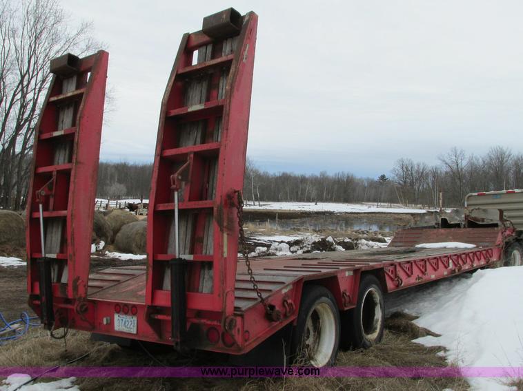 image for item E5063 1999 Olvedi DLB35 45' lowboy trailer