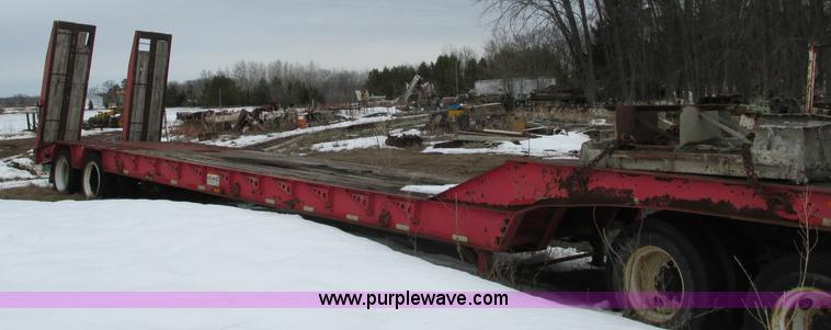 image for item E5063 1999 Olvedi DLB35 45' lowboy trailer