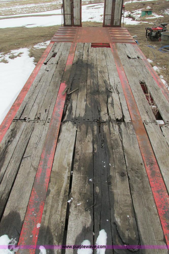 image for item E5063 1999 Olvedi DLB35 45' lowboy trailer