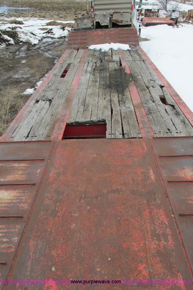 image for item E5063 1999 Olvedi DLB35 45' lowboy trailer