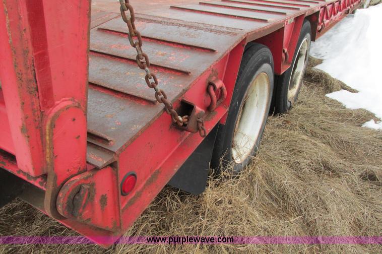 image for item E5063 1999 Olvedi DLB35 45' lowboy trailer