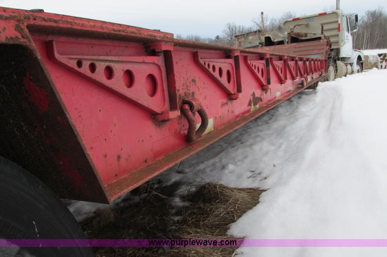 image for item E5063 1999 Olvedi DLB35 45' lowboy trailer