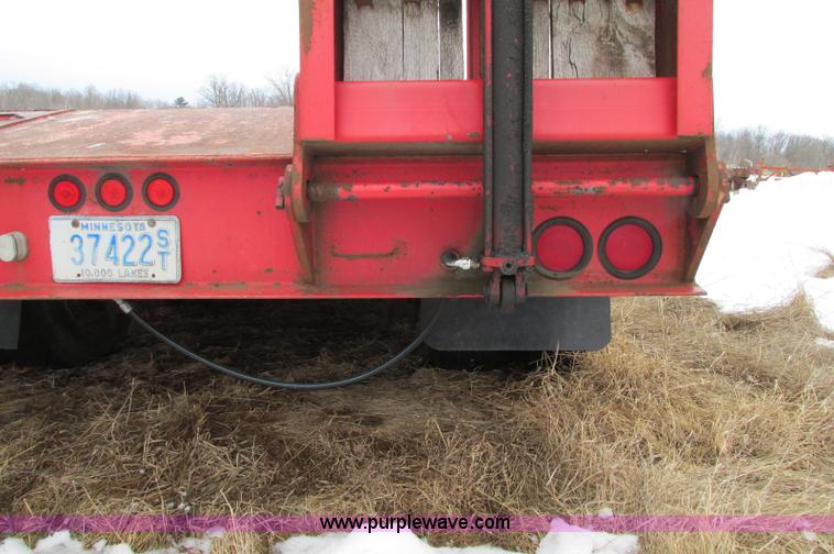 image for item E5063 1999 Olvedi DLB35 45' lowboy trailer