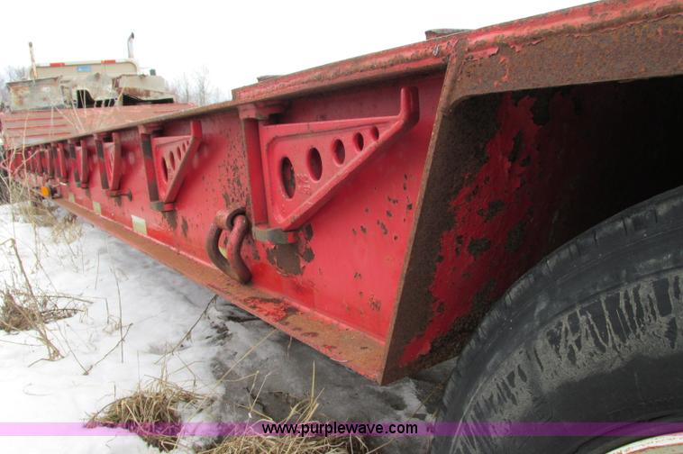 image for item E5063 1999 Olvedi DLB35 45' lowboy trailer