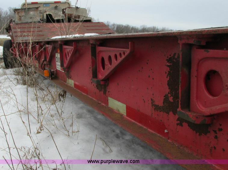 image for item E5063 1999 Olvedi DLB35 45' lowboy trailer