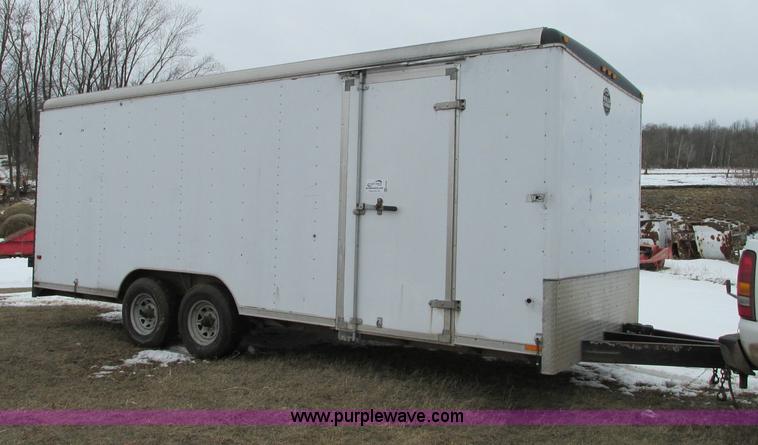 image for item E5065 1998 Wells Cargo EW2024 enclosed trailer