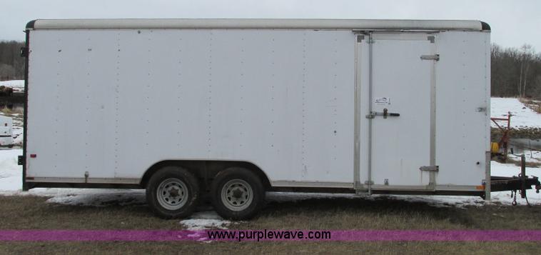 image for item E5065 1998 Wells Cargo EW2024 enclosed trailer