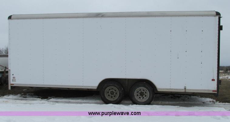 image for item E5065 1998 Wells Cargo EW2024 enclosed trailer