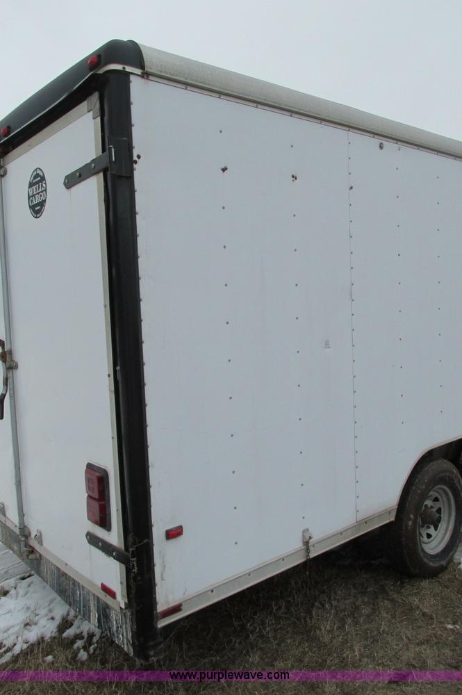 image for item E5065 1998 Wells Cargo EW2024 enclosed trailer