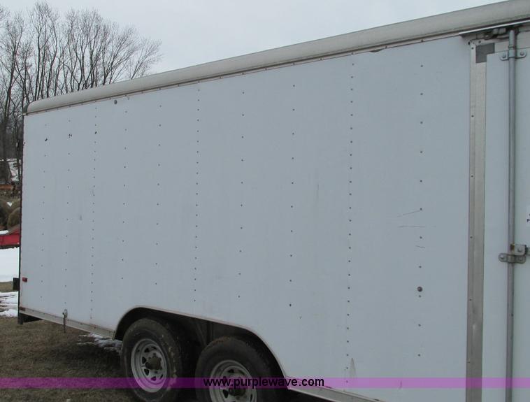 image for item E5065 1998 Wells Cargo EW2024 enclosed trailer