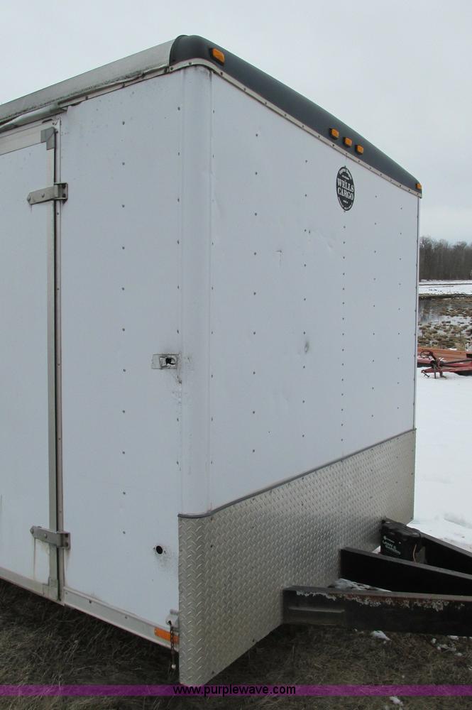 image for item E5065 1998 Wells Cargo EW2024 enclosed trailer