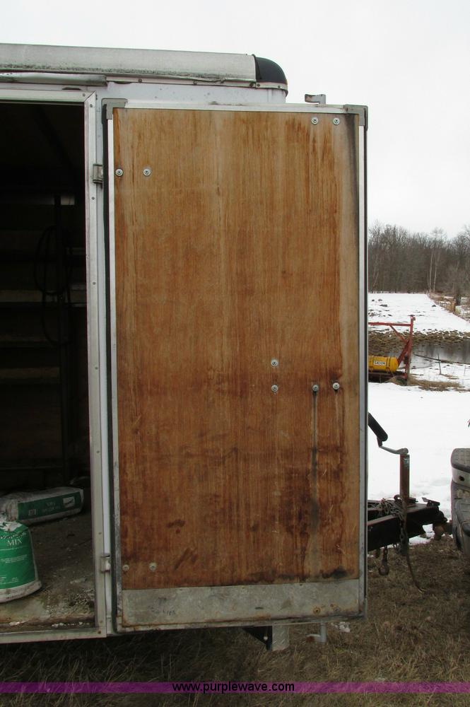 image for item E5065 1998 Wells Cargo EW2024 enclosed trailer