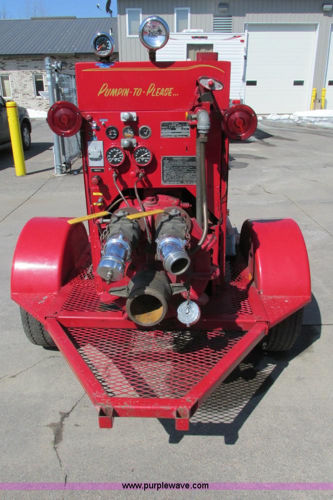 image for item E5066 Twin Coach trailer mounted pump unit
