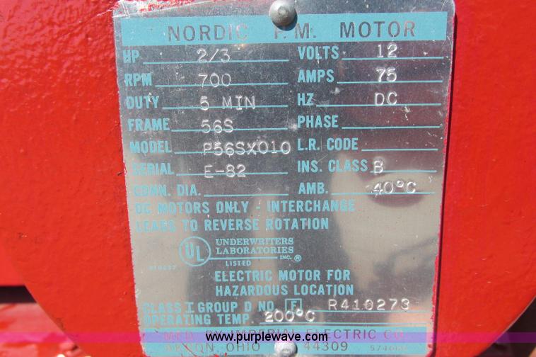 image for item E5067 American Nordic H61 brush fire unit