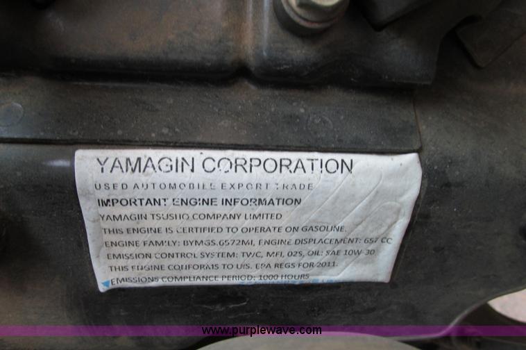 image for item E5072 1999 Mitsubishi minicab truck with dump bed