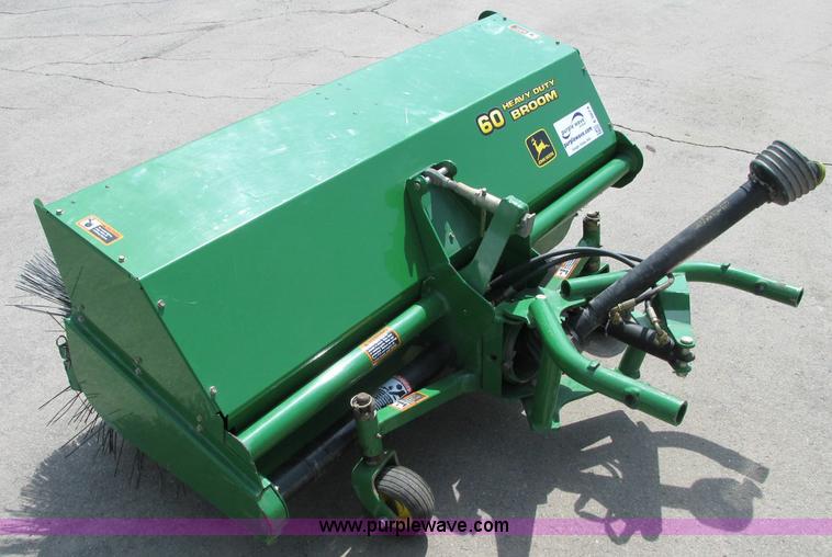 image for item E5074 John Deere 60 heavy duty broom