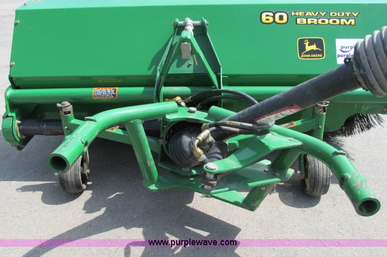 image for item E5074 John Deere 60 heavy duty broom