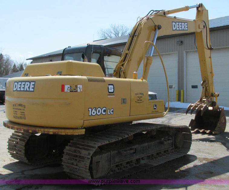 image for item E5076 2005 John Deere 160C LC excavator