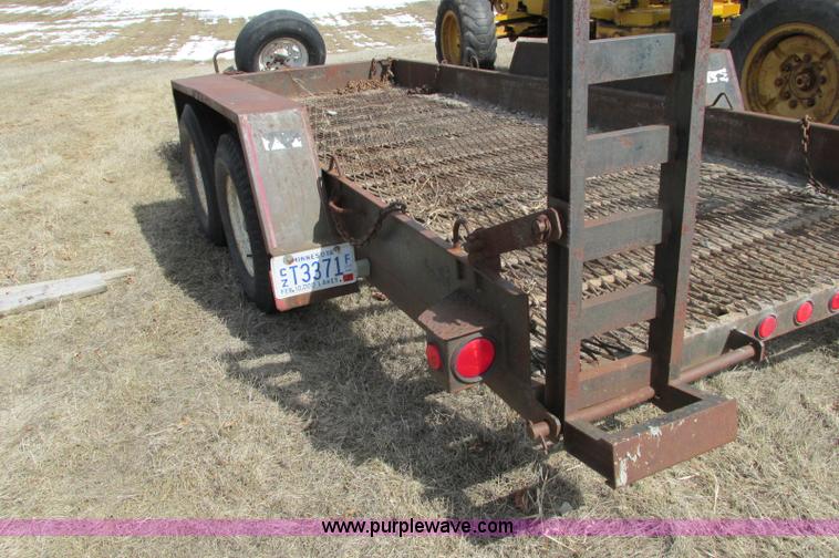 image for item E5082 1992 Felling tandem axle trailer