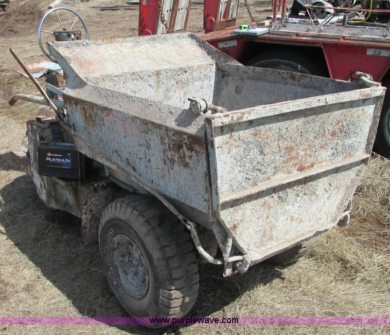 ScootCrete concrete buggy in Brook Park, MN Item E5098 sold Purple
