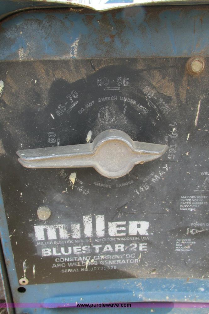 image for item E5099 Miller BlueStar 2E constant current DC arc welder