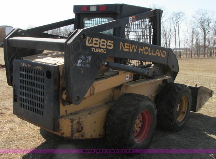 image for item E5117 1995 New Holland LX885 Turbo skid steer