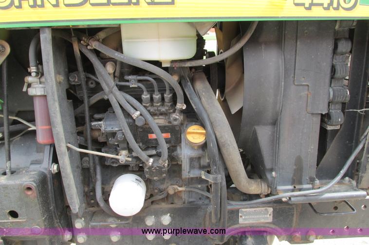 image for item E5131 2002 John Deere 4410 MFWD tractor