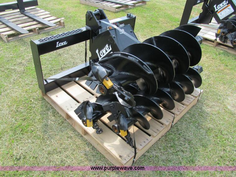 image for item F8590 Lowe 1650 hydraulic auger attachment