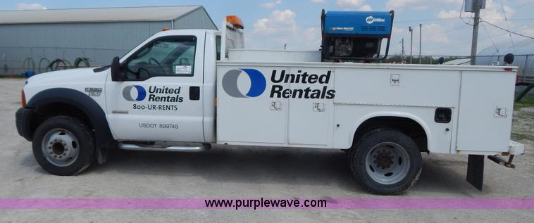 image for item G3193 2006 Ford F550 XL service truck