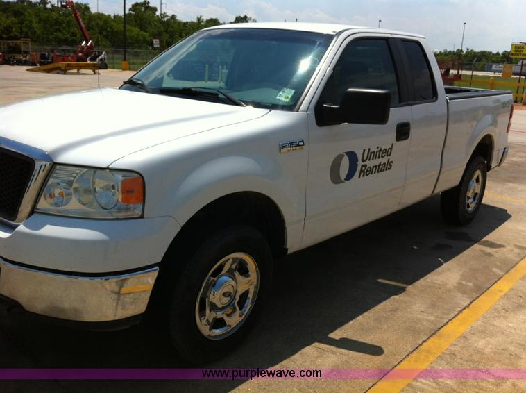 image for item H3587 2007 Ford F150 SuperCab pickup truck