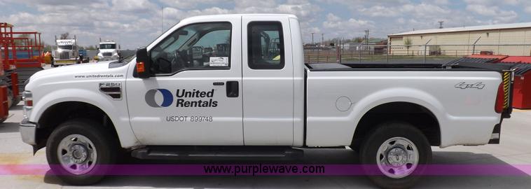 image for item H7165 2008 Ford F250 XLT Super Duty SuperCab pickup truck