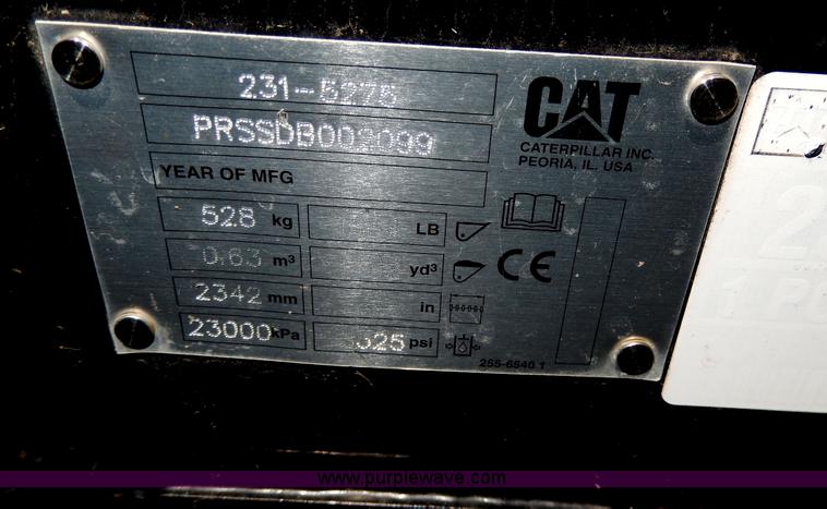 image for item D8070 Caterpillar 8' blade