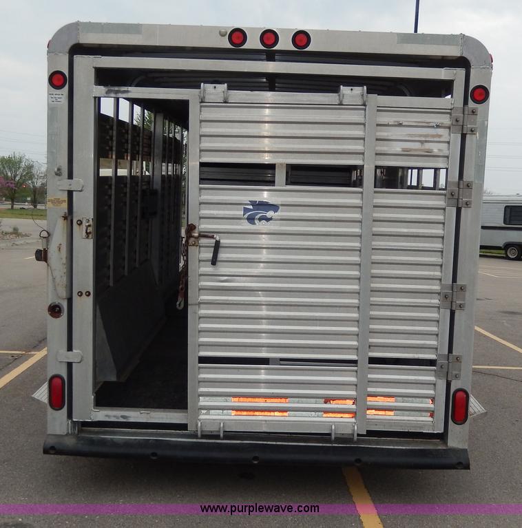 image for item D8121 1995 Kiefer gooseneck trailer