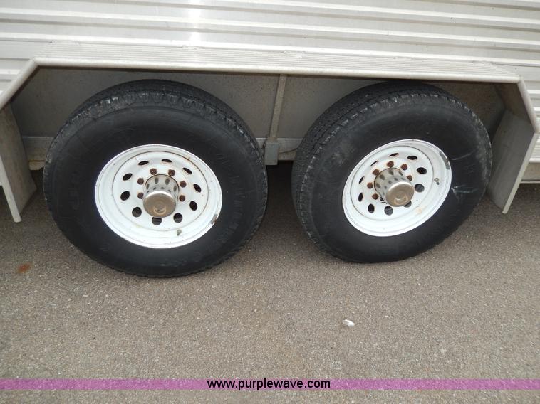 image for item D8121 1995 Kiefer gooseneck trailer