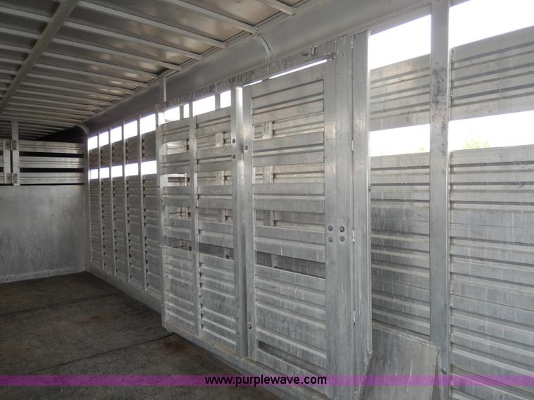 image for item D8121 1995 Kiefer gooseneck trailer