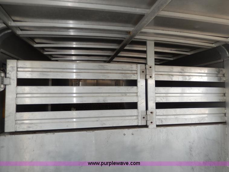 image for item D8121 1995 Kiefer gooseneck trailer