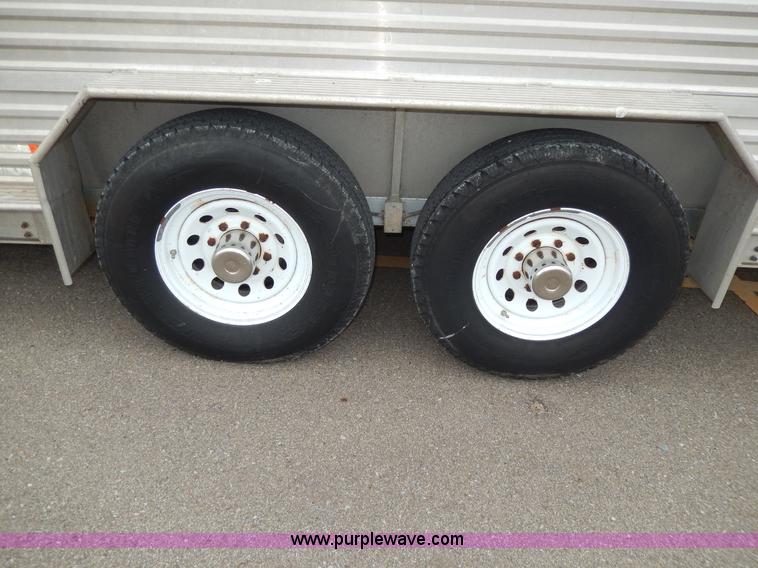 image for item D8121 1995 Kiefer gooseneck trailer