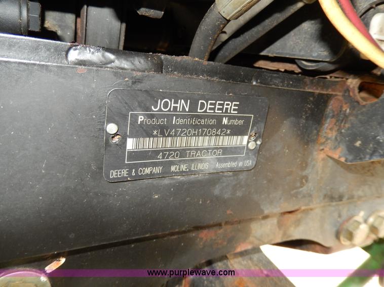 image for item D8164 John Deere 4720 tractor