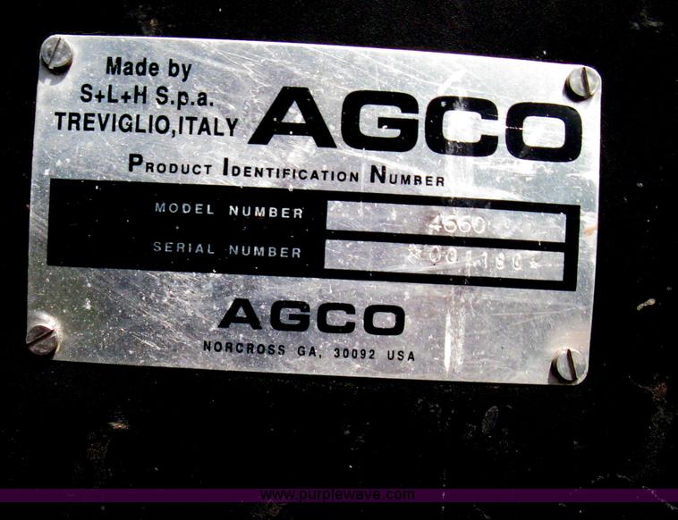 image for item D8303 1993 AGCO Allis 4660 tractor