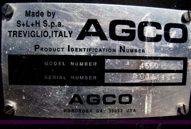 image for item D8303 1993 AGCO Allis 4660 tractor