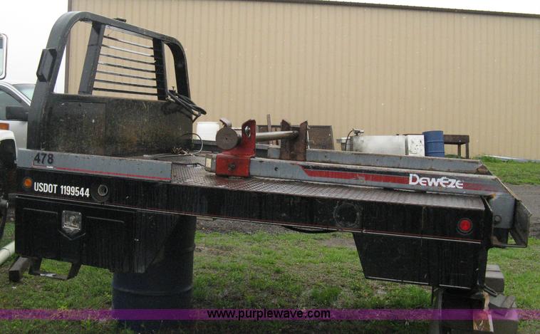 image for item E3445 DewEze 478 flatbed with hugger arms
