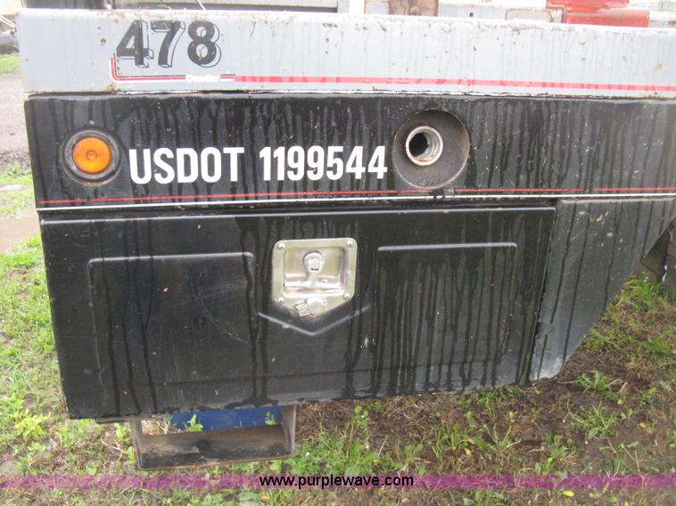 image for item E3445 DewEze 478 flatbed with hugger arms