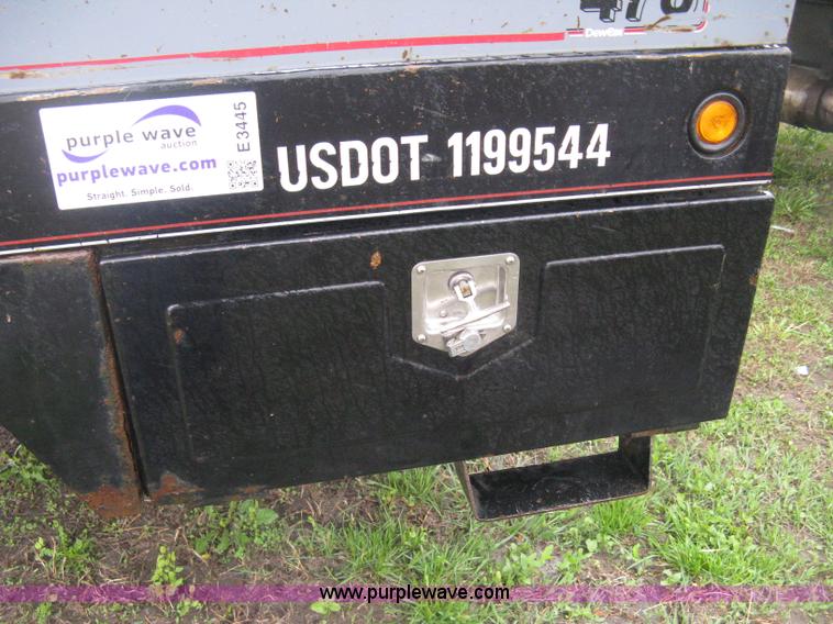 image for item E3445 DewEze 478 flatbed with hugger arms