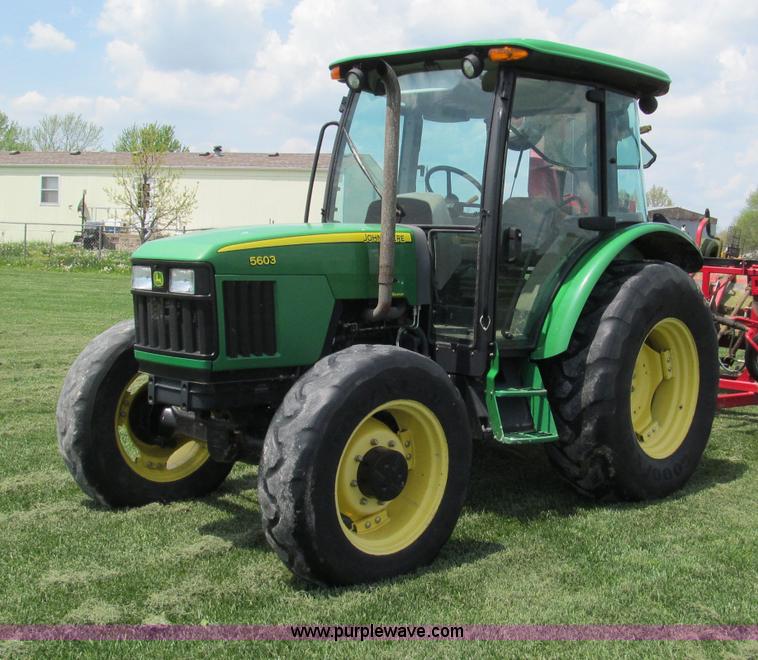 image for item F5042 2009 John Deere 5603 MFWD tractor