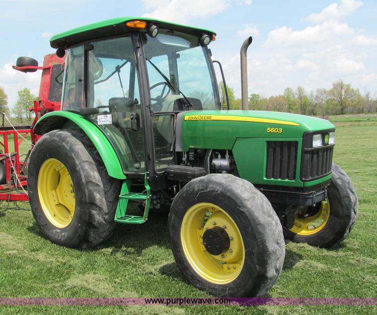 image for item F5042 2009 John Deere 5603 MFWD tractor