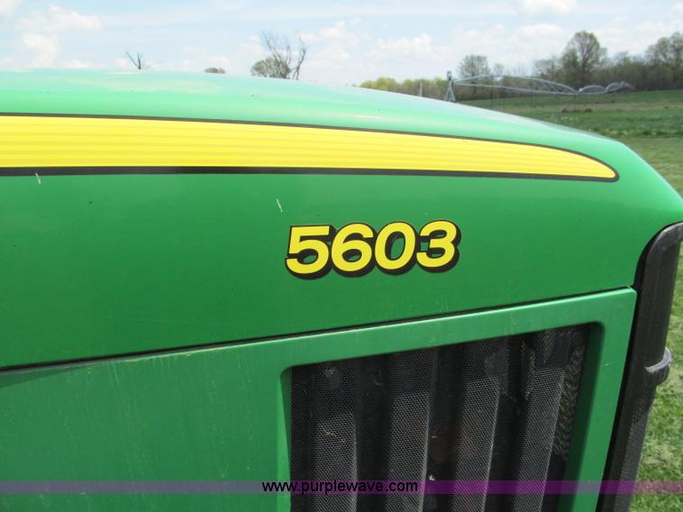 image for item F5042 2009 John Deere 5603 MFWD tractor
