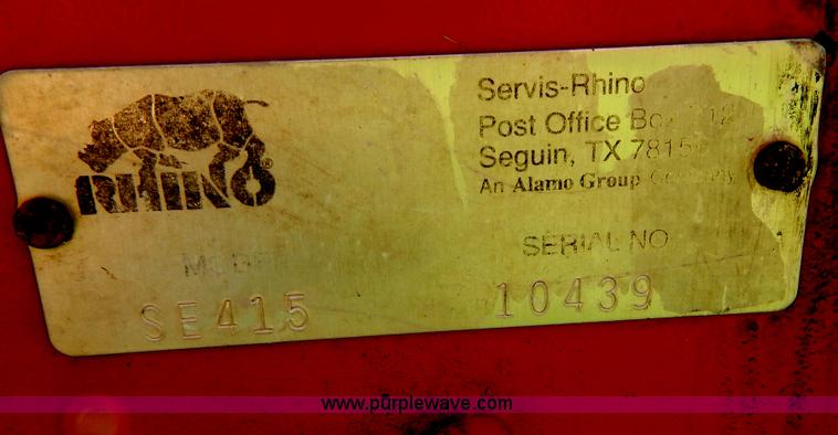 image for item G3137 2004 Rhino SE15-4 batwing mower