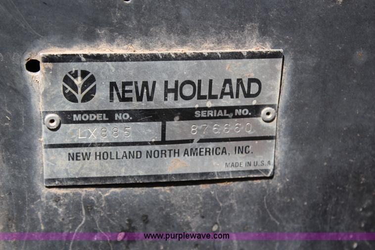 image for item G5345 1995 New Holland LX885 skid steer