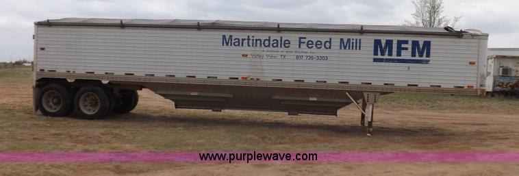 image for item H7186 1985 Timpte Super Hopper grain trailer