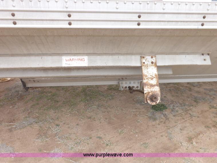image for item H7186 1985 Timpte Super Hopper grain trailer